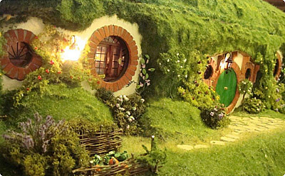 Idée de maison de Hobbit